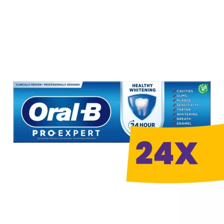 Oral-B Pro-Expert Healthy White fogkrém 75ml (Karton - 24 db)