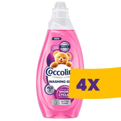 Coccolino Wonder Wash mosógél Ultra Care - 37 mosás 1,48L (Karton - 4 db)