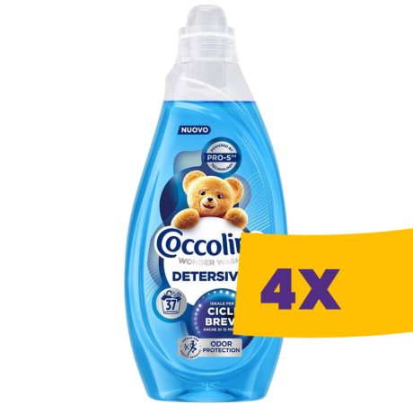 Coccolino Wonder Wash mosógél Odor Defence - 37 mosás 1,48L (Karton - 4 db)