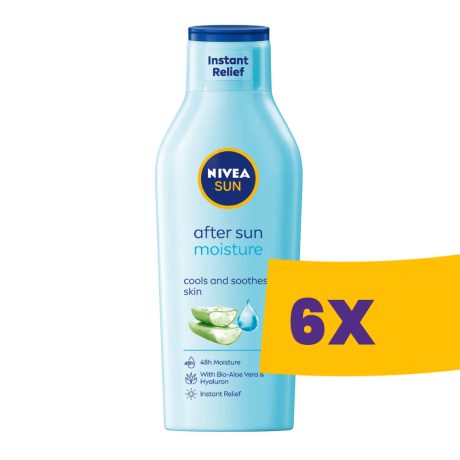 Nivea Sun After Sun Moisture testápoló napozás utánra 400ml (Karton - 6 db)