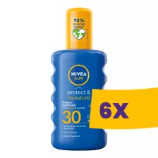   Nivea Sun Protect & Moisture naptej spray SPF30 200ml (Karton - 6 db)