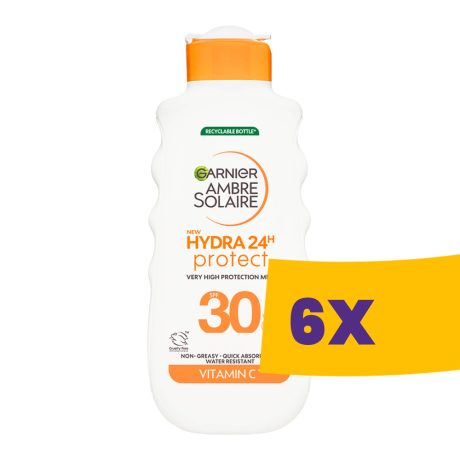 Garnier Ambre Solaire hidratáló naptej SPF30 175ml (Karton - 6 db)