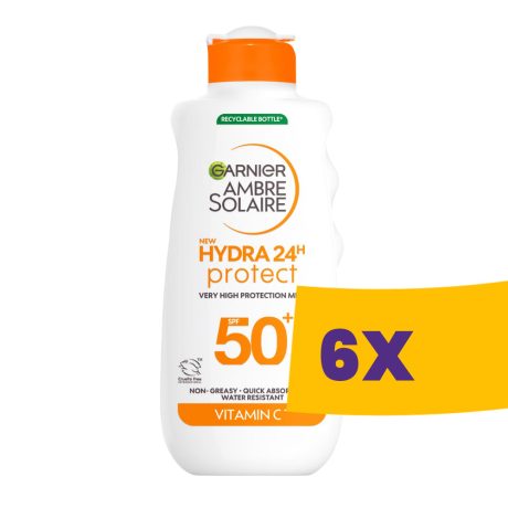 Garnier Ambre Solaire hidratáló naptej SPF50 175ml (Karton - 6 db)