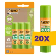 BIC ragasztó stift 3db (Karton - 20 csomag)