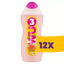   WU3 Tusfürdő és sampon Pink Sensation 850ml (Karton - 12 db)