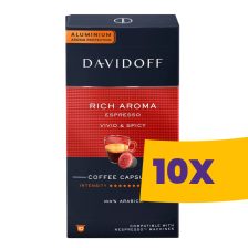   Davidoff Rich Aroma Nespresso kompatibilis kávékapszula 10db (Karton - 10 csomag)