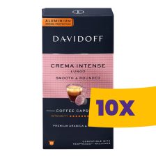   Davidoff Cream Intense Lungo Nespresso kompatibilis kávékapszula 10db (Karton - 10 csomag)