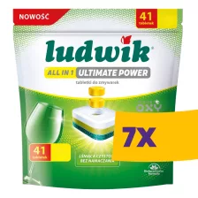   Ludwik All in 1 Ultimate Power mosogatógép tabletta 41db (Karton - 7 csomag)