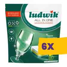   Ludwik All in 1 Ultimate Power mosogatógép tabletta 80db (Karton - 6 csomag)