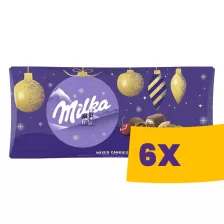 Milka Szaloncukor válogatás 255g (Karton - 6 db)