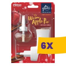   Glade elektromos légfrissítő készülék Warm Apple Pie 20ml utántöltővel (Karton - 6 csomag)