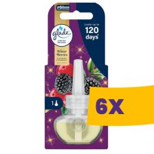   Glade elektromos légfrissítő utántöltő Winter Berries 20ml (Karton - 6 db)