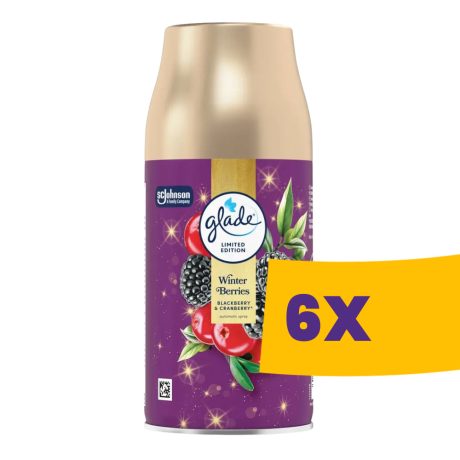 Glade automata légfrissítő utántöltő Winter Berries 269ml (Karton - 6 db)
