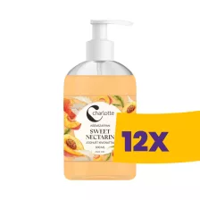   Charlotte Sweet Nectarine krémszappan joghurtkivonattal 500ml (Karton - 12 db)