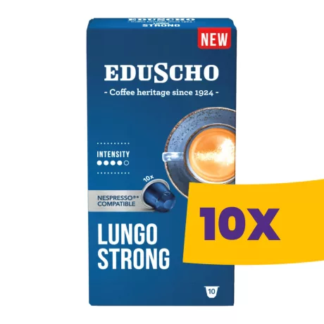 Eduscho Lungo Strong Nespresso kompatibilis kávékapszula 10db (Karton - 10 csomag)