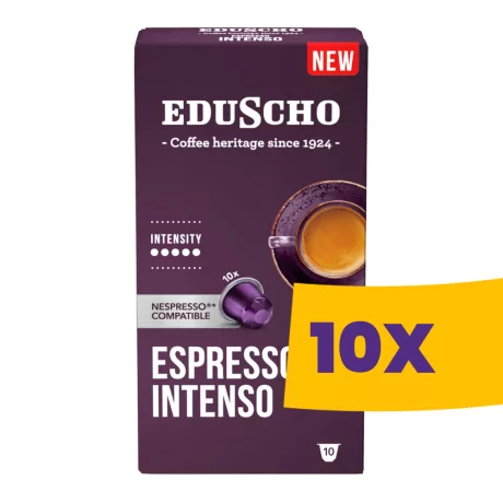 Eduscho Espresso Intenso Nespresso kompatibilis kávékapszula 10db (Karton - 10 csomag)