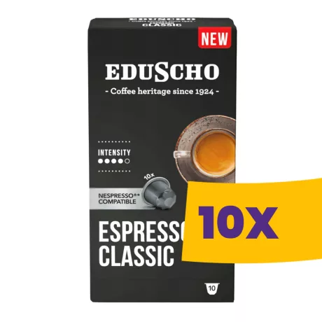 Eduscho Espresso Classic Nespresso kompatibilis kávékapszula 10db (Karton - 10 csomag)