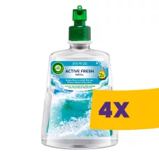   Air Wick Active Fresh utántöltő Hullámzó óceán és Tengeri só 228 ml (Karton - 4 db)