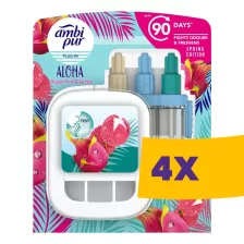   Ambi Pur 3volution készülék + utántöltő Aloha 20ml (Karton - 4 db)