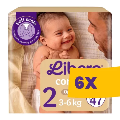 Libero Comfort 2 nadrágpelenka 3-6 kg 47db (Karton - 6 csomag)