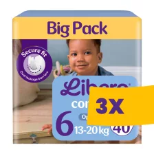   Libero Comfort 6 nadrágpelenka Big Pack 13-20kg 40db (Karton - 3 csomag)