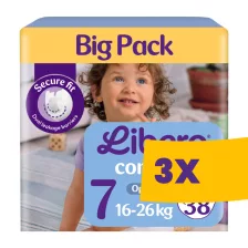   Libero Comfort 7 nadrágpelenka Big Pack 16-26kg 38db (Karton - 3 csomag)