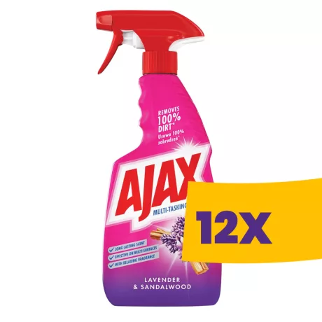 Ajax Mood Boosting általános tisztító spray Relaxing 500ml (Karton - 12 db)