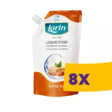  Lorin folyékony szappan utántöltő Mandulatej 750ml (Karton - 8 db)