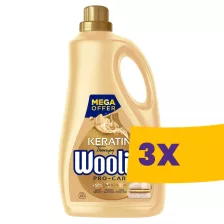   Woolite Keratin Therapy Pro Care folyékony mosószer univerzális - 60 mosás 3,6L (Karton - 3 db)
