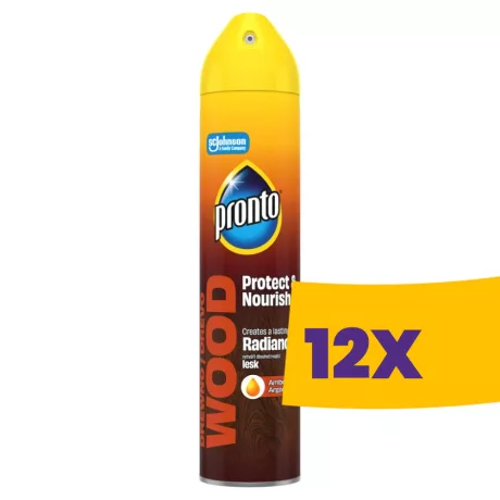 Pronto Expert bútorápoló spray Wood Oil 250ml (Karton - 12 db)