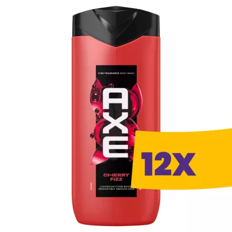 Axe Fine Fragrance tusfürdő Cherry Fizz 400ml (Karton - 12 db)