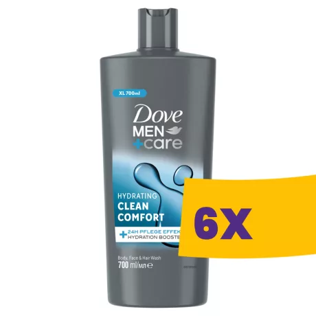 Dove Men+Care tusfürdő Clean Comfort 700ml (Karton - 6 db)