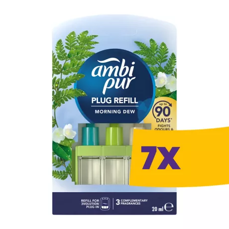 Ambi Pur 3volution utántöltő Morning Dew 20ml (Karton - 7 db)