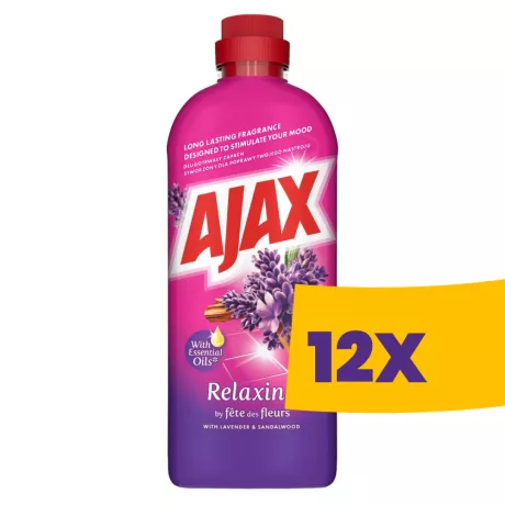Ajax Mood Boosting általános tisztítószer Relaxing 1000ml (Karton - 12 db)