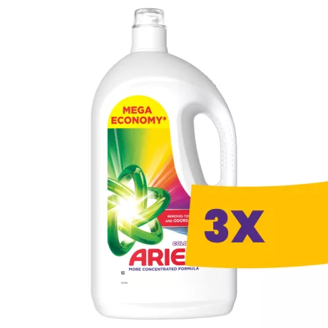 Ariel Color folyékony mosószer színes ruhákhoz - 90 mosás 4,05L (Karton - 3 db)