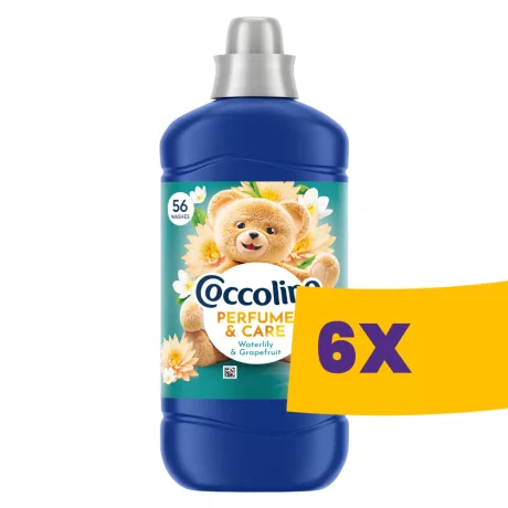 Coccolino Perfume & Care öblítő Water Lily & Grapefruit - 56 mosás 1288ml (Karton - 6 db)