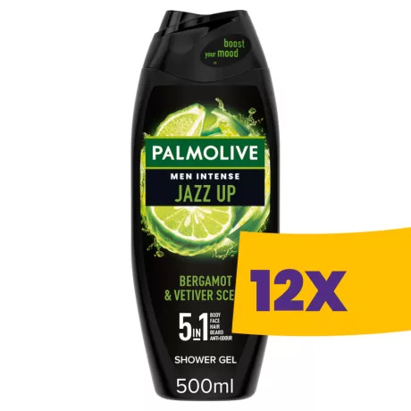 Palmolive Men tusfürdő Jazz Up 500ml (Karton - 12 db)