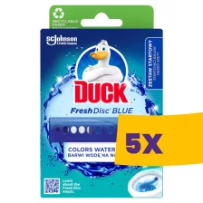   Duck Fresh Discs WC-öblítő korong színező hatással Blue 36ml (Karton - 5 db)