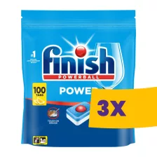   Finish Power Lemon mosogatógéptabletta 100db (Karton - 3 csomag)