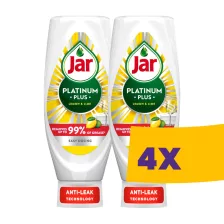   Jar Platinum Plus kézi mosogatószer Citrom és Lime 2x660ml (Karton - 4 csomag)