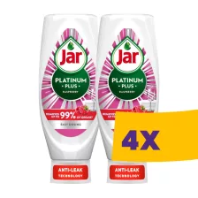   Jar Platinum Plus kézi mosogatószer Málna 2x660ml (Karton - 4 csomag)