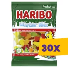Haribo Winter Mix gumicukor 80g (Karton - 30 csomag)