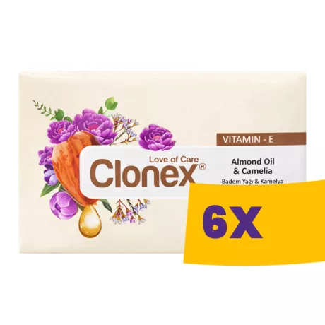 Clonex szappan Almond Oil & Camelia 60g (Karton - 6 db)
