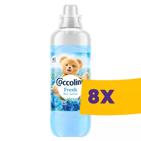 Coccolino Fresh öblítő Blue Splash - 42 mosás 966ml (Karton - 8 db)