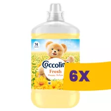   Coccolino Fresh öblítő Happy Yellow - 74 mosás 1702ml (Karton - 6 db)