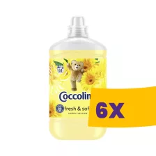   Coccolino öblitő koncentrátum Happy Yellow - 68 mosás 1700ml (Karton - 6 db)