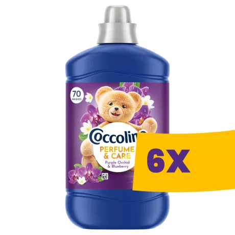 Coccolino Perfume & Care öblítő Purple Orchid & Blueberry - 70 mosás 1610ml (Karton - 6 db)