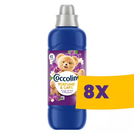 Coccolino Perfume & Care öblítő Purple Orchid & Blueberry - 41 mosás 943ml (Karton - 8 db)
