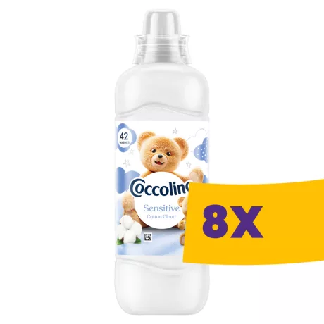 Coccolino Sensitive öblítő Cotton Cloud - 42 mosás 966ml (Karton - 8 db)