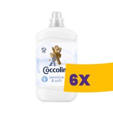   Coccolino öblitő koncentrátum Sensitive Pure - 68 mosás 1700ml (Karton - 6 db)